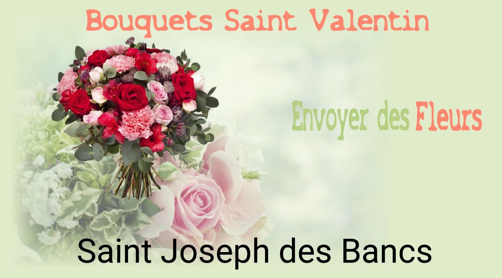 Roses de Saint-Valentin livrées à Saint-Joseph-des-Bancs
